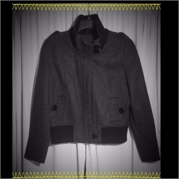 Apostrophe Wool Blend Jacket Charcoal - Picture 1 of 4